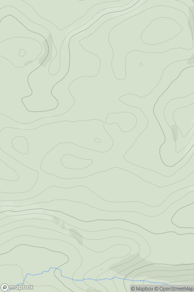Thumbnail image for Creag na h-Iolaire [Loch Lomond to Strathyre] [NN521050] showing contour plot for surrounding peak